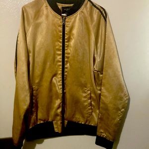 Gold oversized jacket